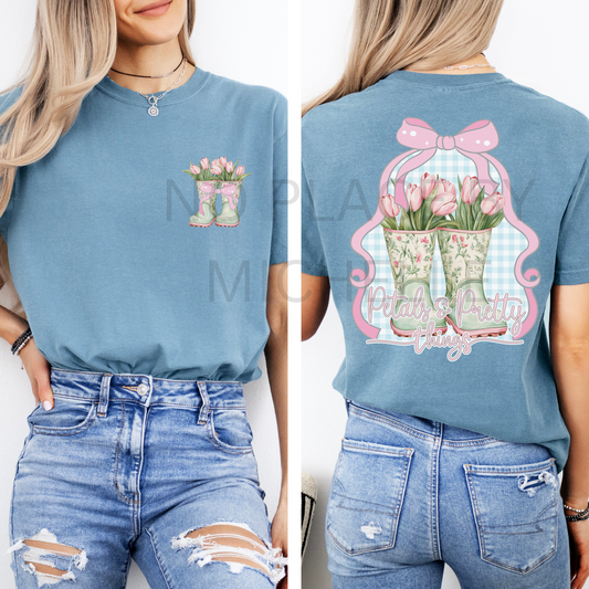 Petals & Pretty things Graphic Tee