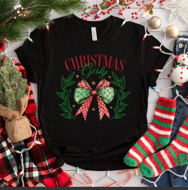 Christmas Girly T-Shirt